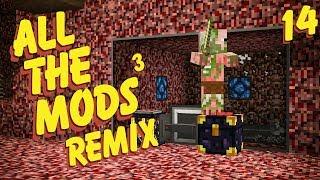 All The Mods 3 Remix Ep. 14 Nether Mobfarm