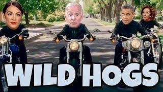 Biker Week with the BIDEN Wild HOGS Family ~ Let's Go Brandon ~ You Laugh You Lose