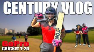 102 (41) In Tournament Match | FASTEST CENTURY OF MY LIFE? | 200+ Runs | Gopro Cricket Vlogs