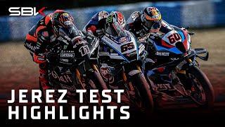 HIGHLIGHTS from two days of testing at Jerez ️ | 2025 #WorldSBK