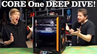 CORE One Deep Dive AT PRUSA!!