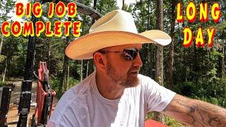 BIGGER JOB THAN EXPECTED tiny house, homesteading, off-grid, cabin build, DIY HOW TO sawmill tractor