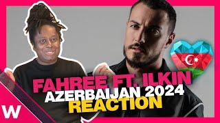  FAHREE feat. Ilkin Dovlatov - Özünlə Apar REACTION | Azerbaijan Eurovision 2024