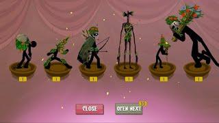 Omg ! Chest Unlocked Limited All Skin Army Leaf New Update | Stick War Legacy