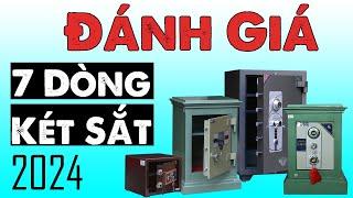 Đánh Giá 7 Dòng Két Sắt tốt nhất 2024 - Két sắt Phú Tài