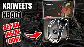 Using An Articulating Borescope For Auto Inspection | KAiWEETS KBA01 Review