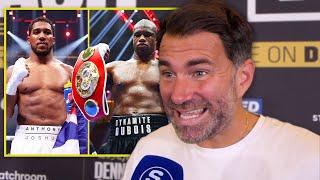 'F***ING MAD!' - EDDIE HEARN on JOSHUA NEXT FIGHT, blasts Nelson, Haney