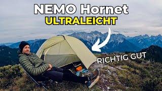 Ultraleicht Zelt (TEST) Nemo Hornet Osmo | Semifreistehend