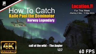 How to catch Kalle Paul Dominator | Norway Legendary location this week from May 4, 2023 -The Angler