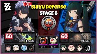 Hardest Stage?? New Shiyu Defense 8 S Rank - Ellen & Qingyi Zhu Yuan