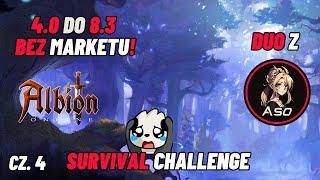 Duo Survival z AsorinTV cz.4 (GIGA ZAROBEK) - 4.0 do 8.3 bez marketu!? - Albion Survival Challenge