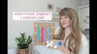 KREATYWNE ZABAWY Z DZIECKIEM W DOMU | ZABAWKI DIY