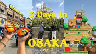 3 days in Osaka  日本大阪 (universal studios, best takoyaki, shopping haul) | part 2 | japan trip