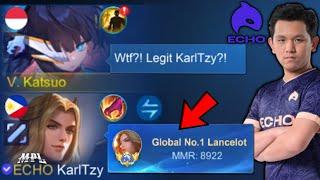 I FINALLY MET ECHO KARLTZY IN SOLO RANKED GAME!!  ( NOT A CLICKBAIT! ) |