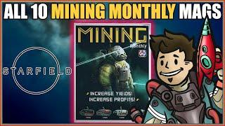 ALL 10 MINING MONTHLY MAGS (Book/Magazine) Locations | STARFIELD