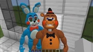 Five nights at freddy's 2 addon in minecraft pe