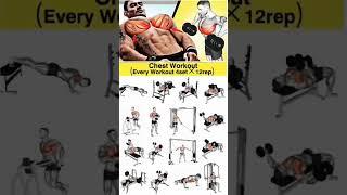 Chest workout 7 days hard challenge  #motivation #chestworkout #hardworkout #hardworkout #fitworld