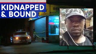 Cops chasing drug suspects find kidnapped man bound in bodega