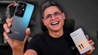 CHEGOU! Novo OPPO Reno11 F 5G no BRASIL! Unboxing e Impressões