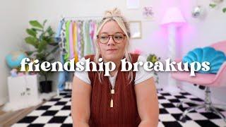 let's talk about friendship breakups as an adult