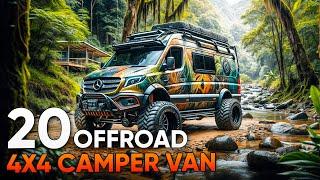 20 Offroad 4x4 Camper Van for Your Wildest Adventures