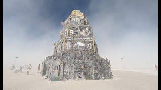 Burning Man 2023, GoPro Unedited Footage, Black Rock City, Nevada Desert