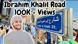 Walking to Ibrahim Khalil Road | Cheap Hotels near Haram | Makkah Streets |