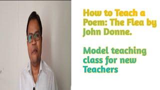 How to Teach a Poem in Classroom: Flea by John Donne