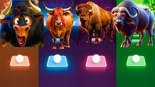 Funny Ferdinand vs Funny Bull vs Funny Bison vs Funny Buffalo | Coffin Dance