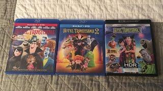 Hotel Transylvania Trilogy 4K/Blu-Ray Unboxing