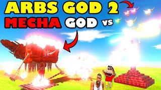 MECHA GOD vs ARBS GOD 2 and SPIDER CASTLE SHINCHAN and CHOP in ANIMAL REVOLT BATTLE SIMULATOR