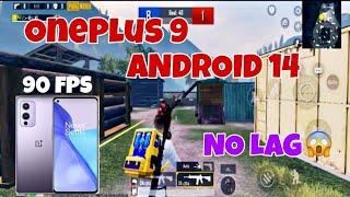 OnePlus 9 Android 14 Gameplay 2024 | No Lag Issue  | Head Connectivity + 90 Fps | PUBGM