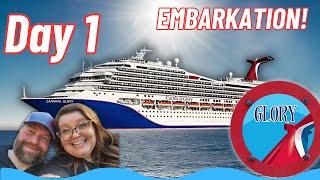 Carnival Glory - Day 1 - Embarkation Day - 2024