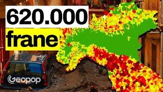 La mappa delle frane in Italia: i territori più a rischio e i dati sul dissesto idrogeologico