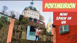 Mini Spain in UK | PORTMEIRION | Lets explore UK