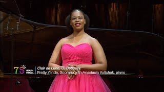 Pretty Yende with Anastasia Voltchok, Clair de Lune | WHO 75 Healing Arts Concert