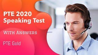 PTE Full Speaking Test 2020 - With Answers - Absolute Practice!