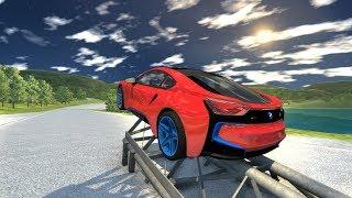 Alternate Flip Ramp Crash Testing #2 - BeamNG drive