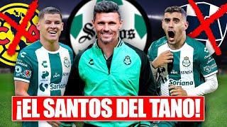 Los 7 CRACKS del América y Monterrey que el Tano Ortiz SE QUIERE LLEVAR a Santos