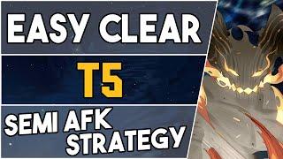 T5 | Semi AFK Easy Strategy |【Arknights】