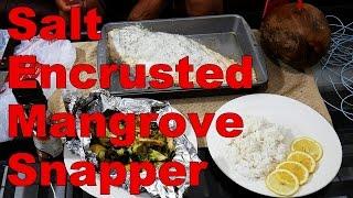 Key West Kayak Cooking - Salt Encrusted Snapper - Catch and Cook