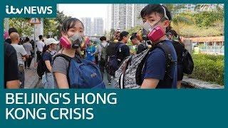 China faces a crisis with how to handle Hong Kong | ITV News