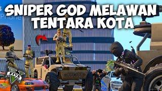 AKSI MENYELAMATKAN SEMUA ANGGOTA DOBRAK MENGGUNAKAN SNIPER || GTA V ROLEPLAY