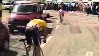 Tour de France 2000 - Lance Armstrong Attack At Mont Ventoux