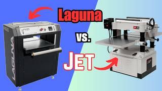 Laguna PX20 vs Jet 208HH 20 Inch Planer with Helical Head