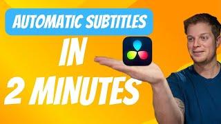 Davinci Resolve Subtitles Made Easy, Learn How To Create Subtitles In Under 2 Minutes