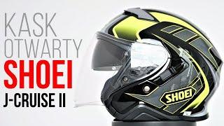 Shoei J-Cruise II - kask otwarty na skuter i choppera. Idealny do jazdy w miejskiej dżungli.