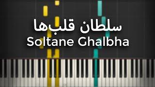 سلطان قلب ها - آموزش پیانو | Soltane Ghalbha - Piano Tutorial