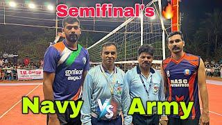 Semifinal’s  Indian Navy Vs Army | Set - 1 | All India Tournament At Kerala