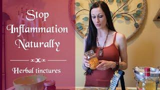 STOP INFLAMMATION WITH THESE PLANTS #tinctures #plantmedicine #holistichealth